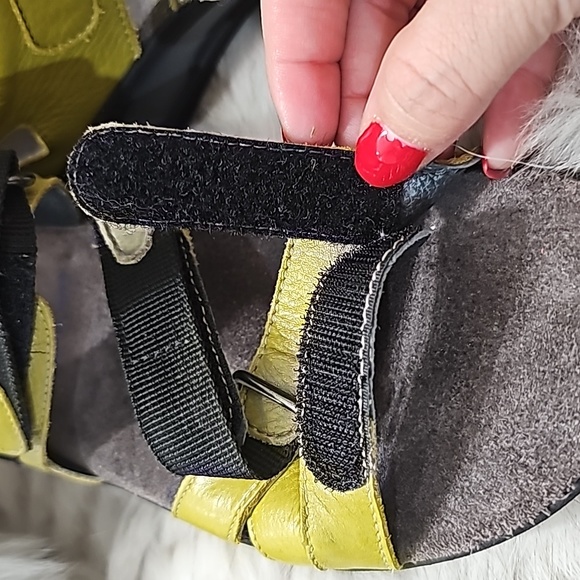 WOLKY OLIVE GREEN DESH TREKKINGSANDAL Sz 37 US 6-6.5 - Picture 6 of 10